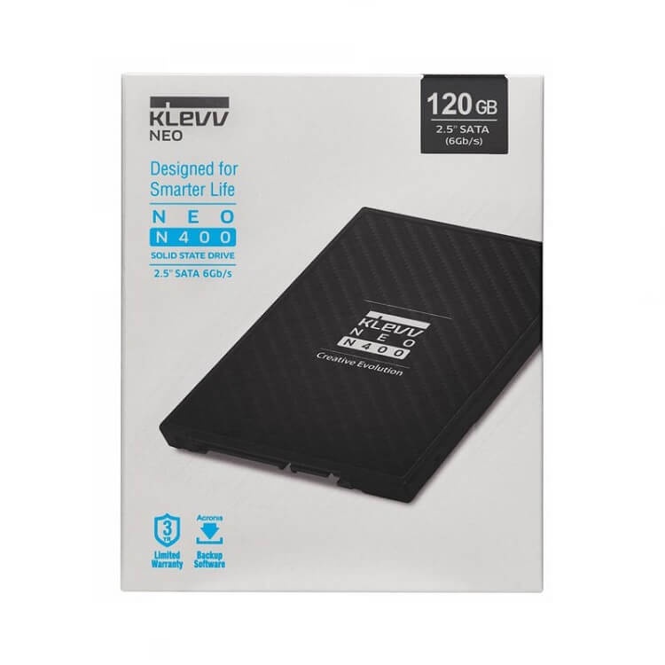SSD KLEVV Neo N400 120GB 2.5-Inch SATA III 3D-NAND new