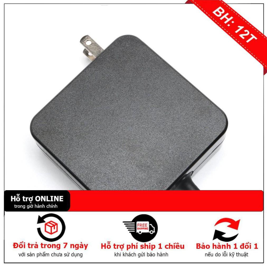 Sạc vuông cho laptop ASUS 19V-2.37A đầu 4.5*3.0 mm