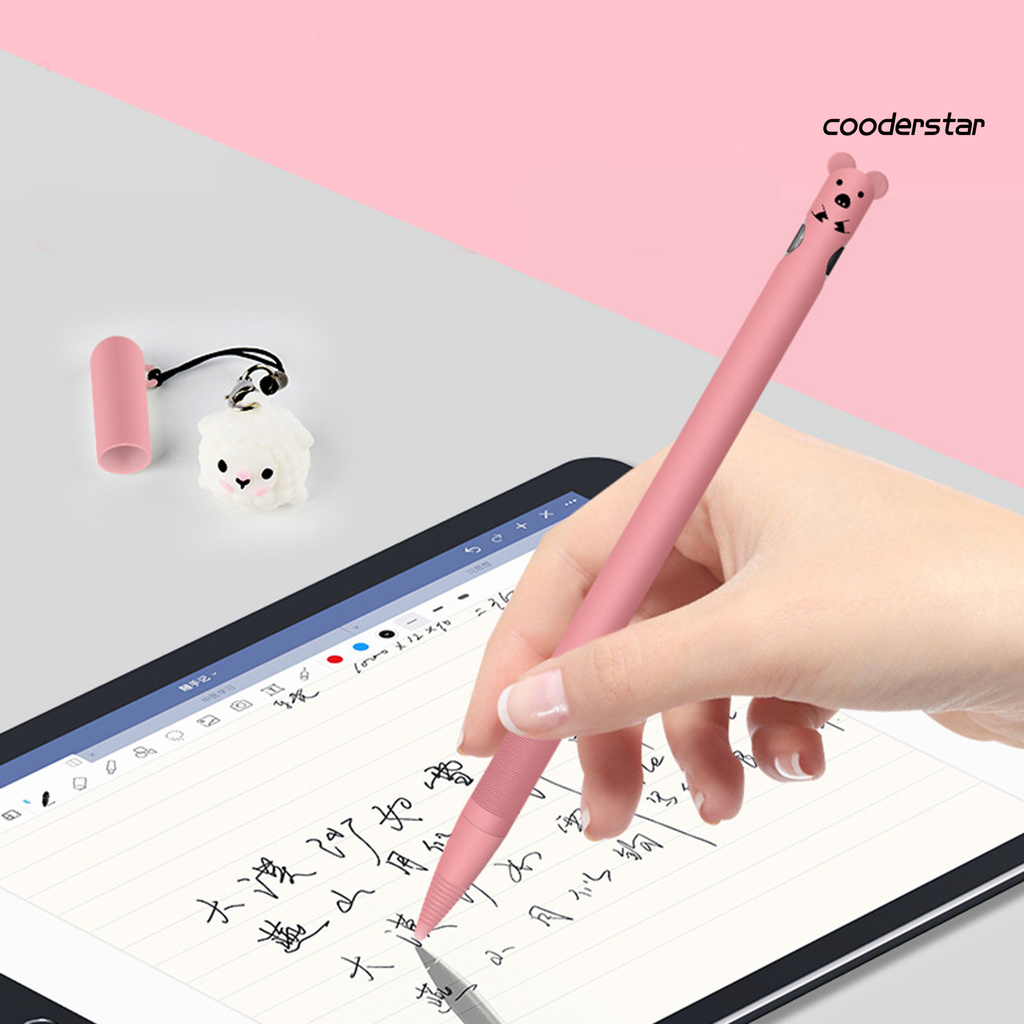 Vỏ Bọc Bút Cảm Ứng Chống Rơi Bằng Silicone Cho Apple Pencil 1
