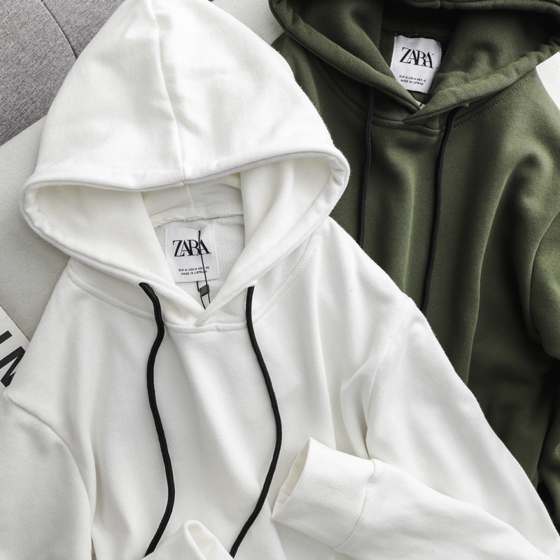 áo nỉ bông hoodie dài tay zara ss20 vnxk