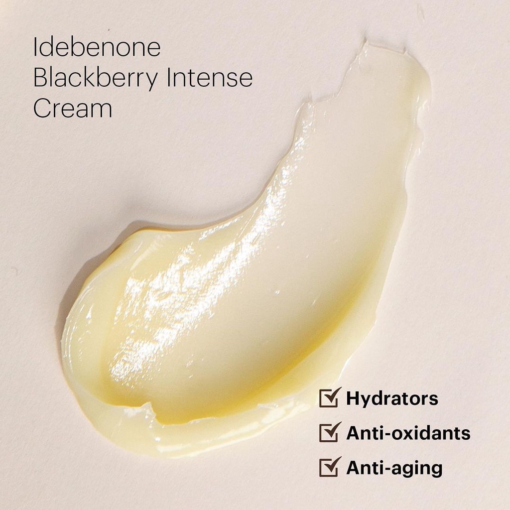 Kem dưỡng da Mary&May Idebenone Blackberry Intense Cream chiết xuất quả mâm xôi dưỡng ẩm, sáng da, chống lão hóa