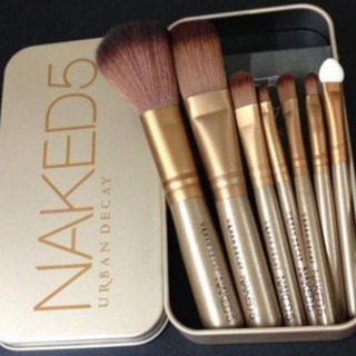 Bộ Cọ Trang Điểm Naked 5 (7 Cây) Nhỏ Gọn Cao Cấp ✅FLASH SALE✅