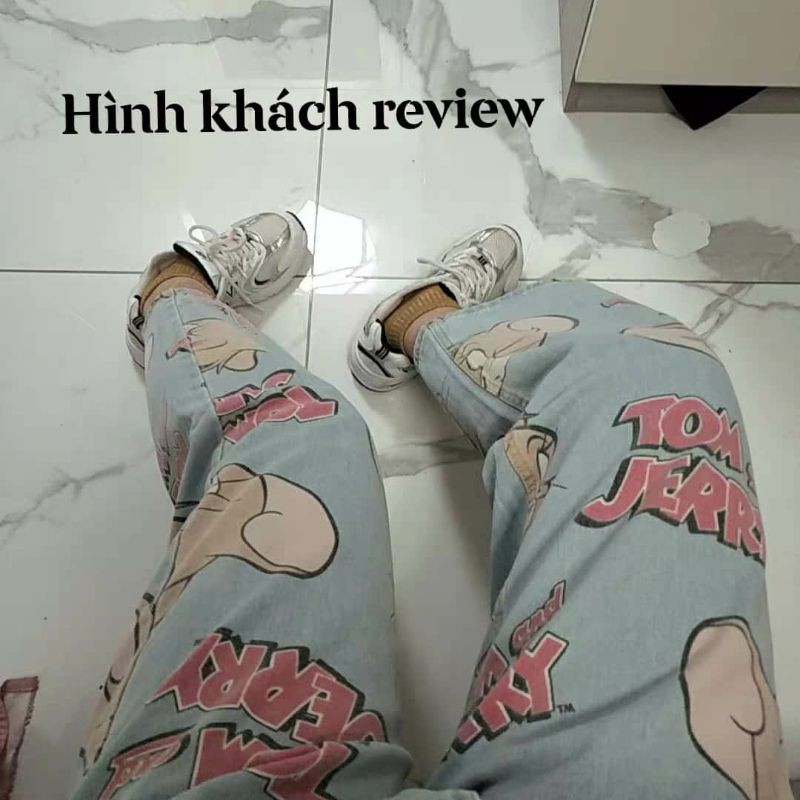 [ORDER] QUẦN JEANS HOẠT HÌNH ỐNG SUÔNG | BigBuy360 - bigbuy360.vn