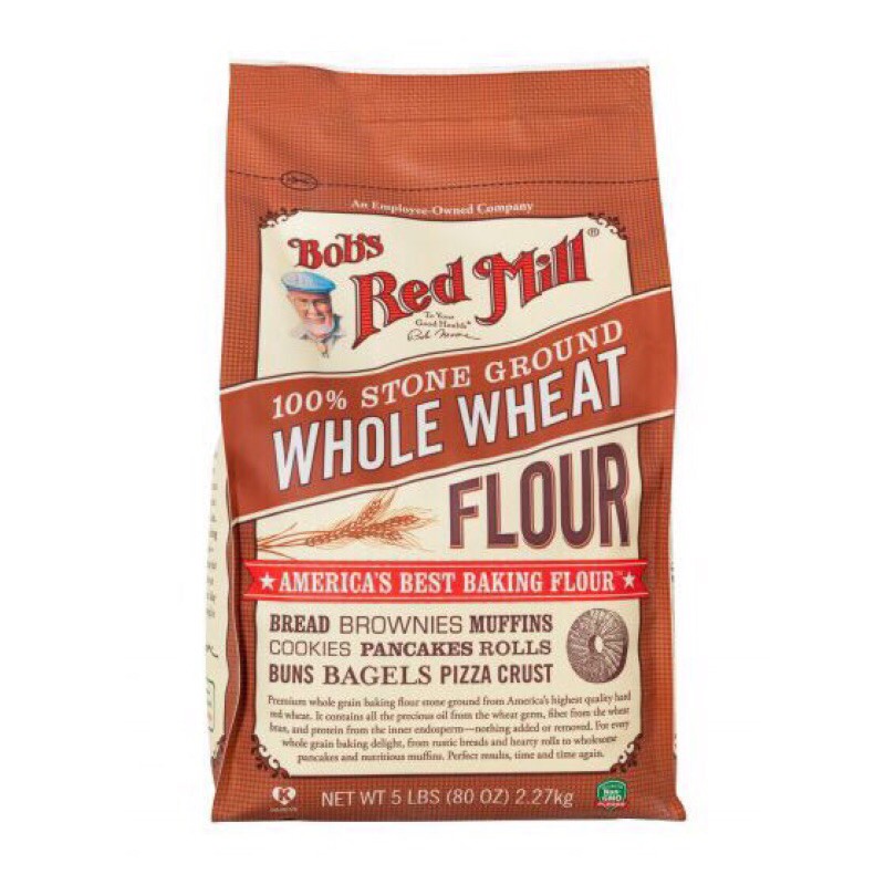 Bột Mỳ Nguyên Cám Bob’s Red mill Mỹ 2,27kg