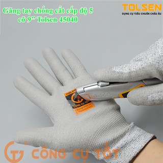 Bao tay vải chống cắt Tolsen 45040