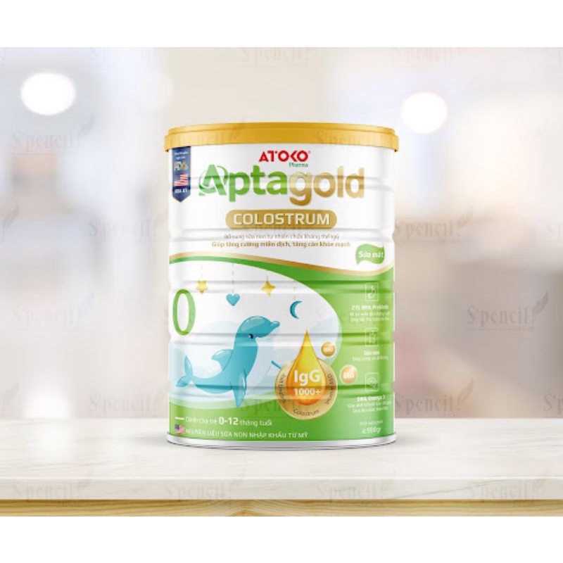 Sữa bột Aptagold Colostrum 0+ 800g