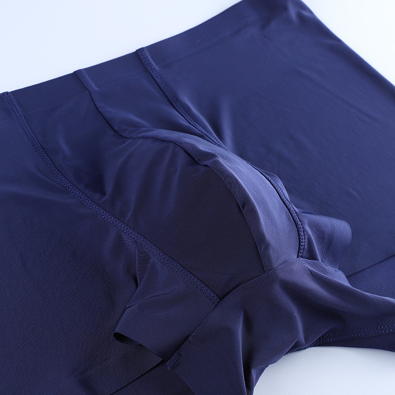 (SG-có sẵn)-Quần lót Boxer Cotton Cao cấp không ép viền không đường may-Sịp Đùi Cotton