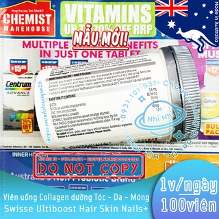 Collagen Swisse Hair Skin Nails
