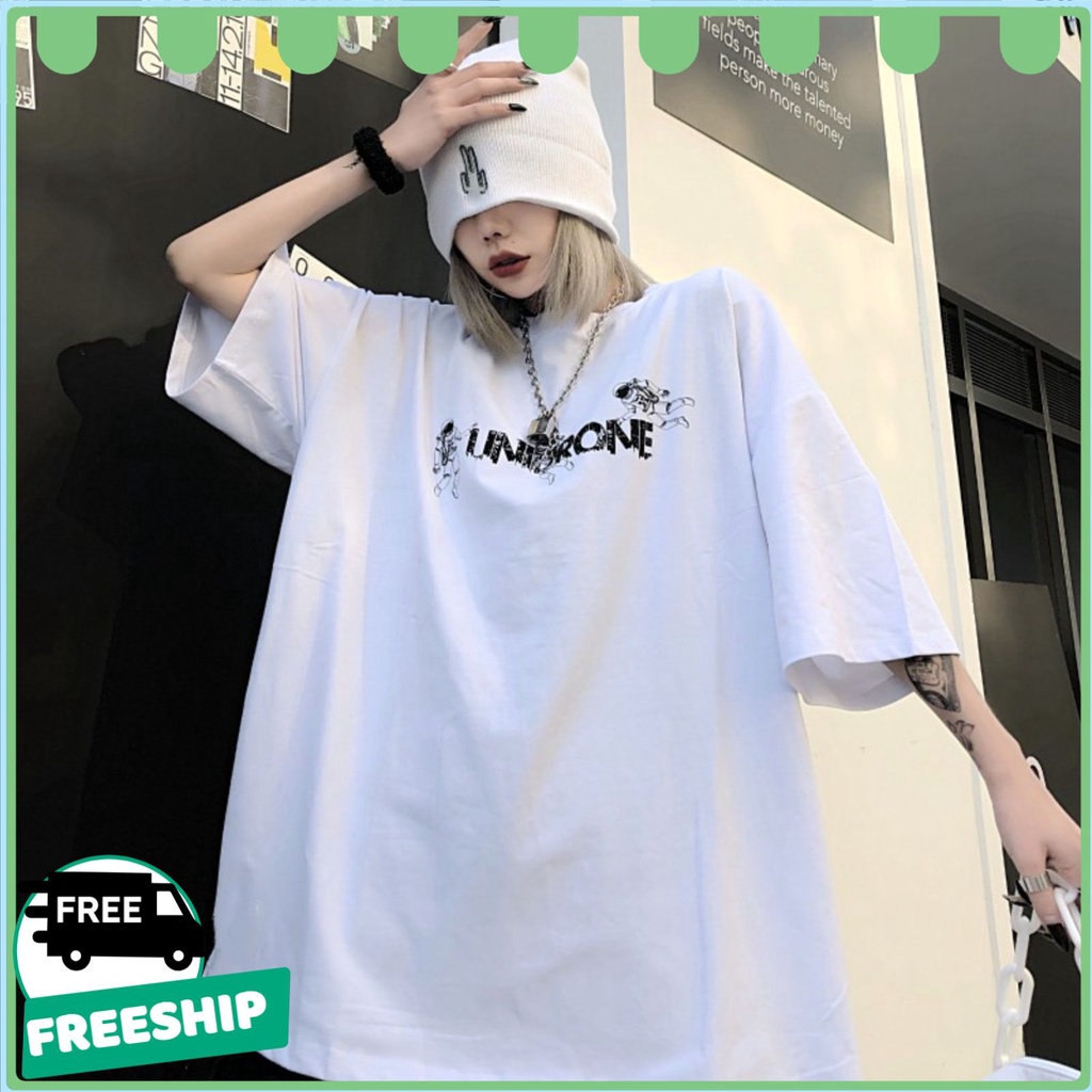 Áo thun tay lỡ nam nữ, áo phông nữ nam unisex form rộng chất cotton mát mịn thấm hút mồ hôi in hình sắc nét | BigBuy360 - bigbuy360.vn