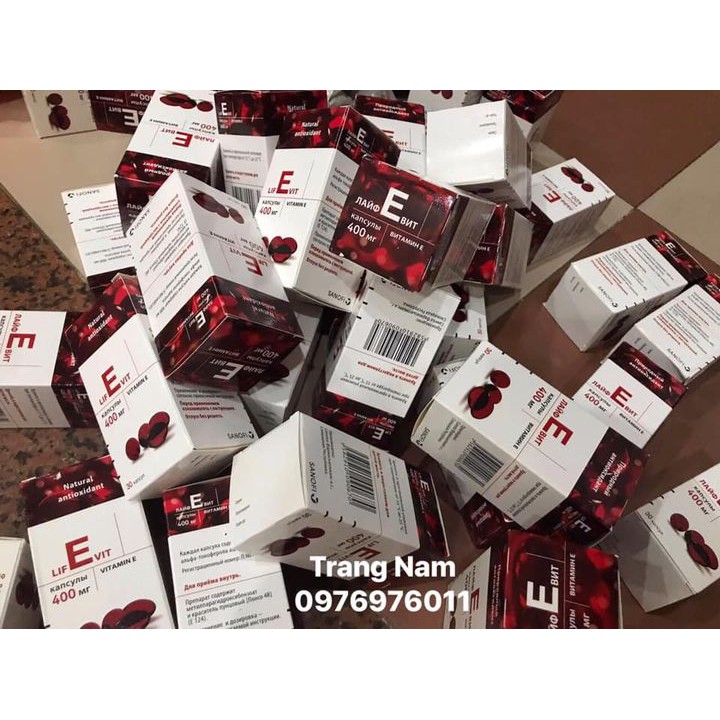 Vitamin E Zentiva đỏ 400 của Nga | BigBuy360 - bigbuy360.vn