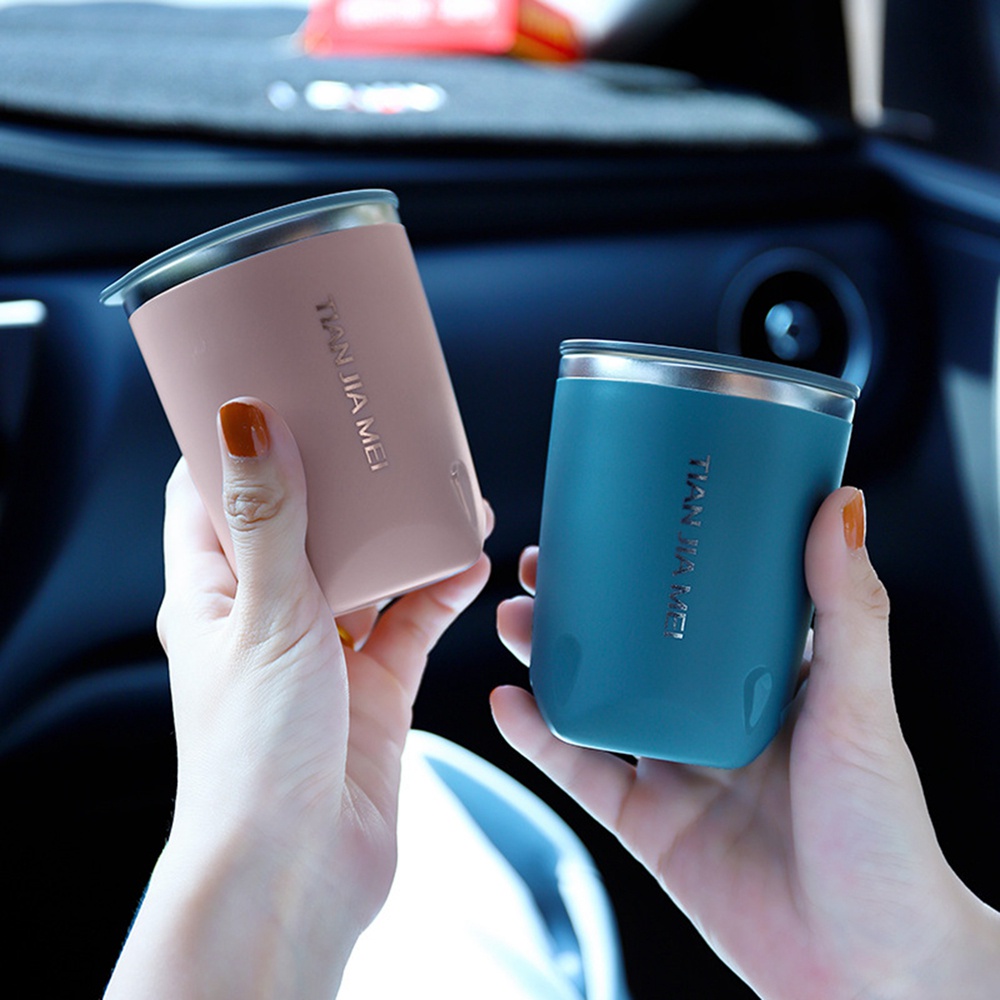Cốc Giữ Nhiệt Hai Lớp Bằng Thép Không Gỉ 304 300Ml