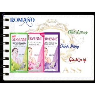 (GIFT) Sữa Tắm trắng da Gervenne 3 gói (6g/gói)