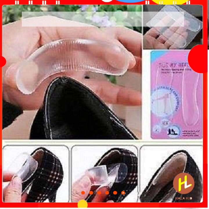 Lót gót giày silicon siêu mềm và êm