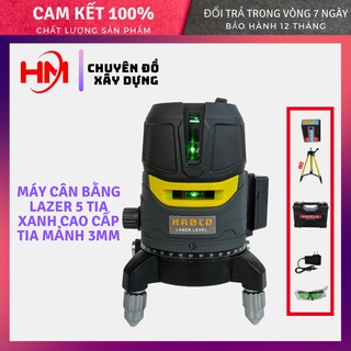 Máy Cân Bằng Laser 5 Tia Xanh Cao Cấp HABCO Bảo Hành 12 Tháng