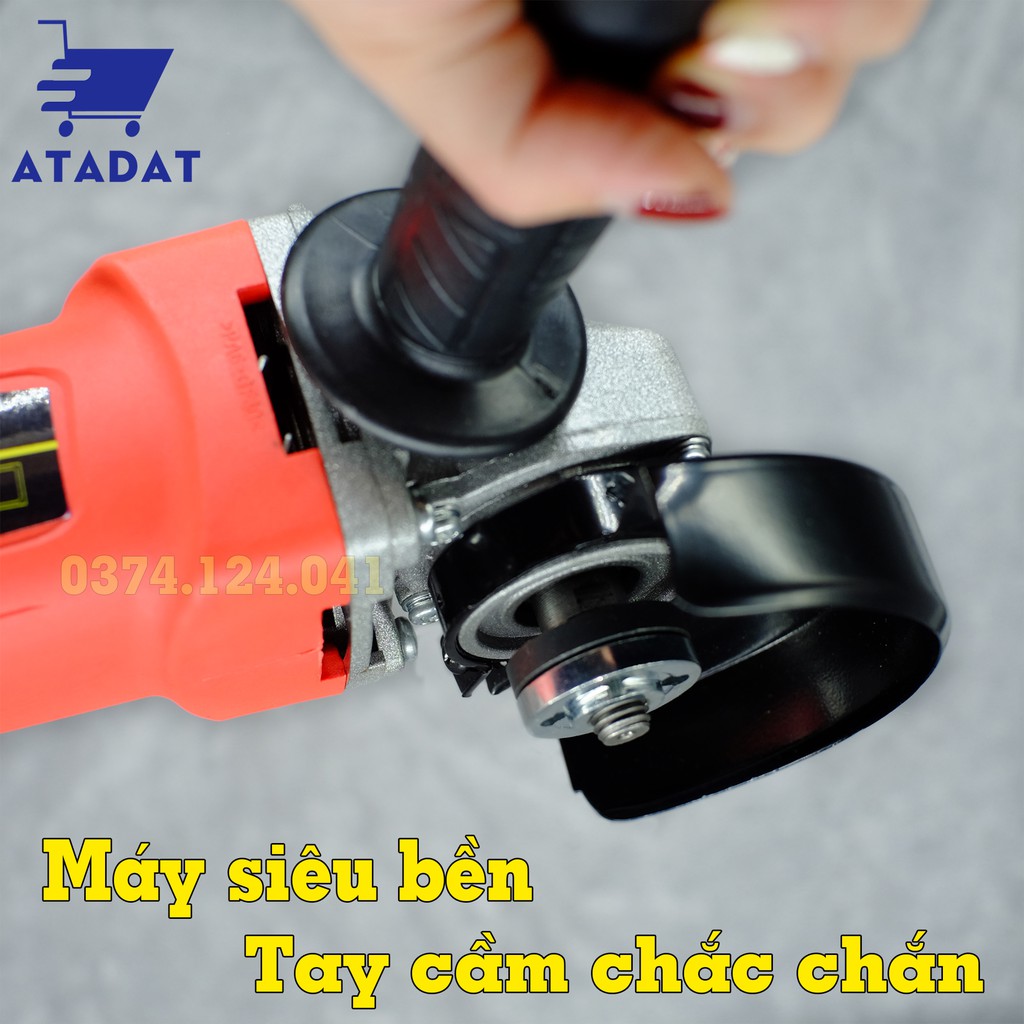 [ Giảm 30K Ship] MÁY MÀI CẦM TAY 1200W - Máy Cắt Công Suất Lớn - May Mai Goc AOTUO