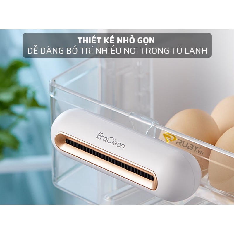 (*)GIAO HỎA TỐC MÁY TIỆT TRÙNG KHỬ MÙI TỦ LẠNH Xiaomi EraClean CW-B01