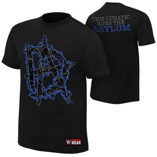 Áo phông WWE Dean Ambrose "Asylum" xanh đen