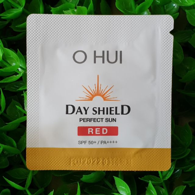 Set 10 gói kem chống nắng Ohui red