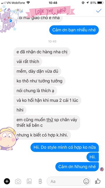 Váy quần chống nắng jean mặc được 2 dạng váy và quần