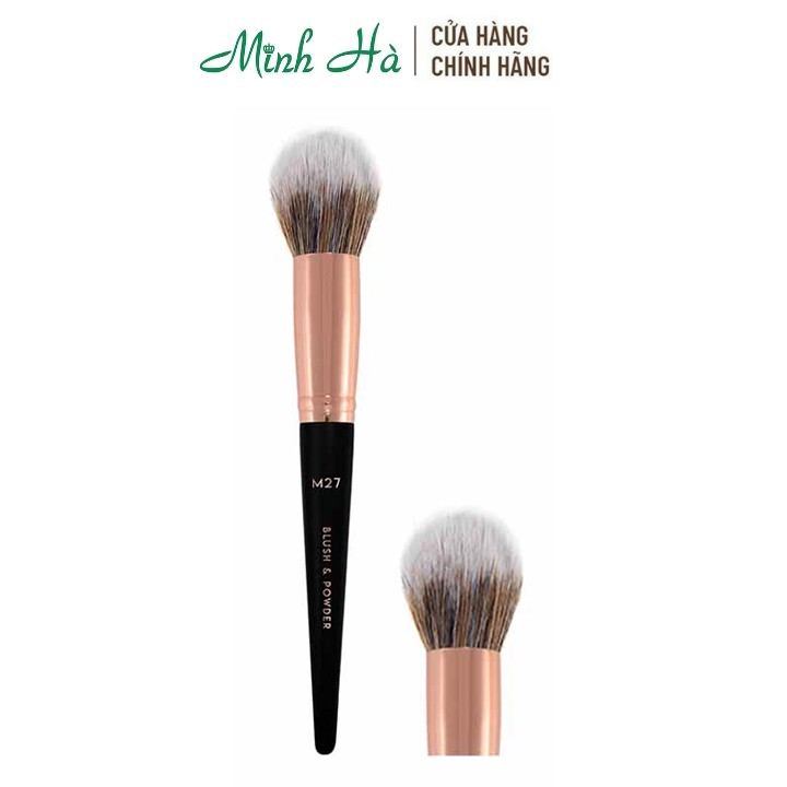 Cọ phủ &amp; má đầu tròn Vacosi Blush &amp; Powder M27