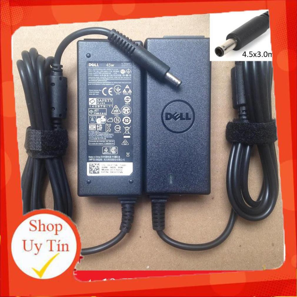 ⚡️Sạc Laptop Dell XPS 13 Inspiron 5452 5455 5458 5459 - 19.5v - 2.31a - 45w  ZIN Adapter Kèm dây nguồn