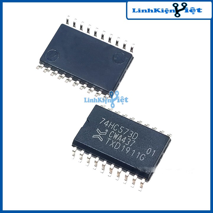 IC chức năng 74HC573 chân cắm DIP20