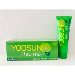 Kem bôi da Yoosun rau má - ngừa mụn, mát da, tránh sẹo