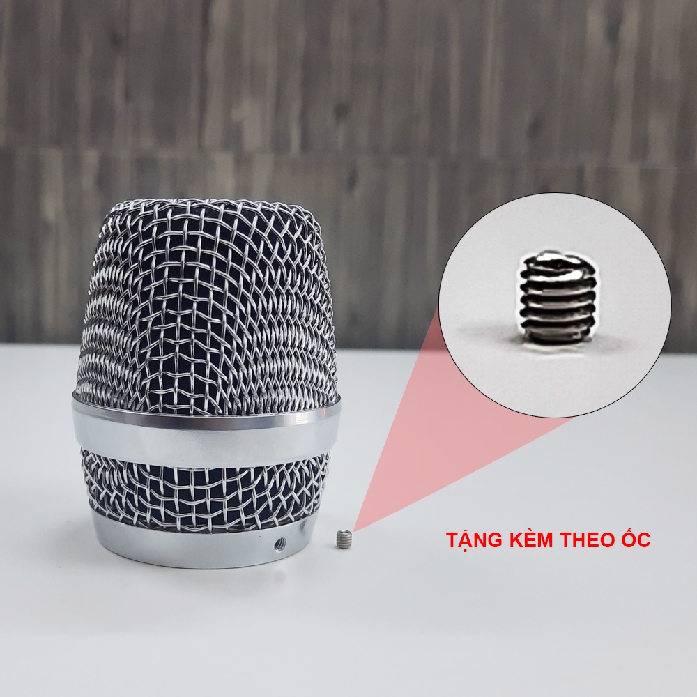 Chụp Micro, Rọ Micro, Đầu lưới Micro đa năng  - Bằng Inox, Chống rỉ