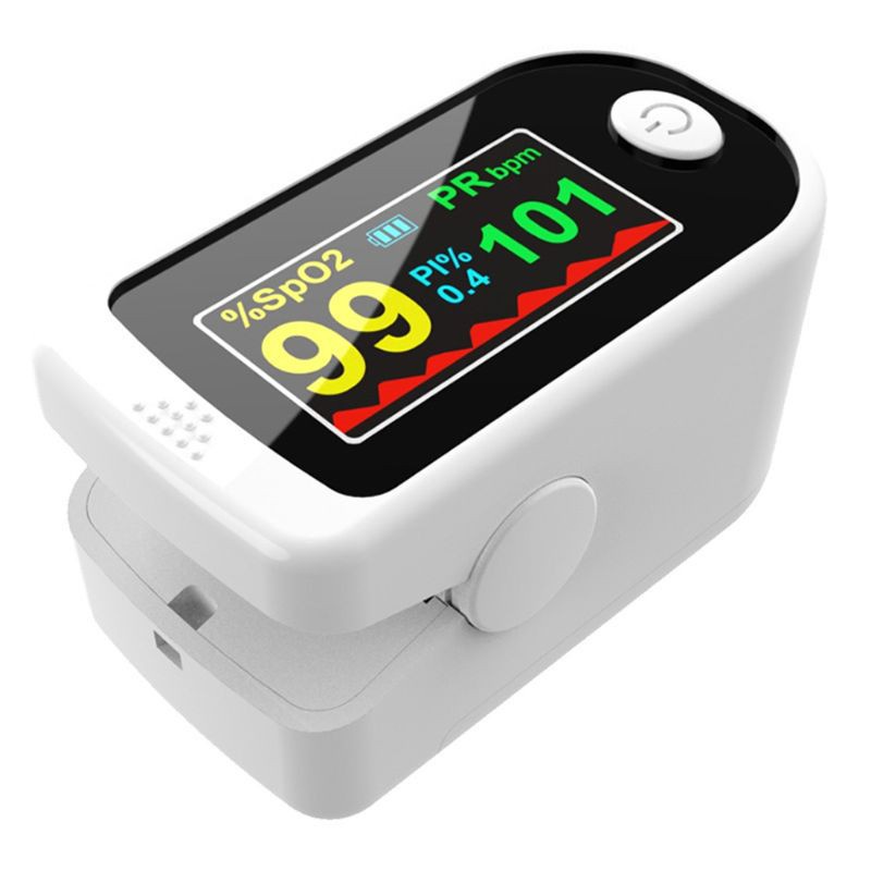SPMH Portable Finger Pulse Oximeter Blood Oxygen Saturation Meter PI SPO2 Monitor LCD