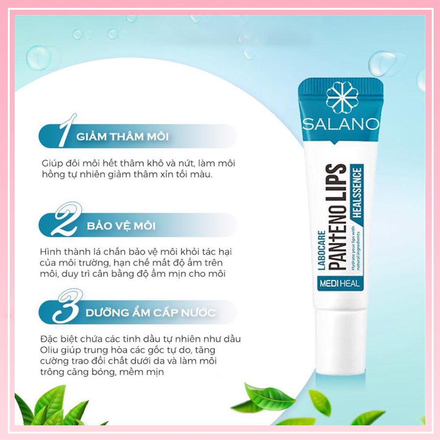 Son Dưỡng Ẩm Môi Siêu Lì Có Màu Lâu Trôi Ngày Và Đêm Mediheal Labocare Pantenolips Giảm Thâm, Chống Nẻ Dưỡng Ẩm Môi