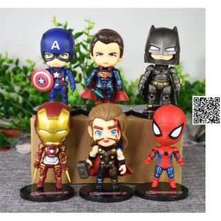 Bộ 6 mô hình chibi Avenger 623
