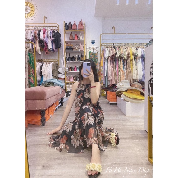 VÁY YẾM HOA MAXI | DuongHuong Clothes