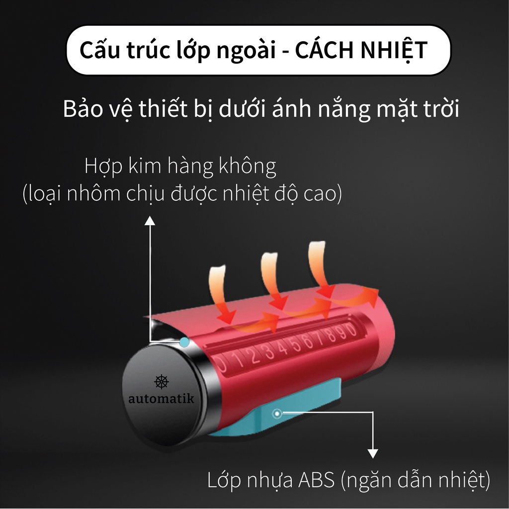 Bảng Ghi Số Điện Thoại Trên Xe Ô Tô, Xe Hơi, Bảng Sdt Gắn Trên Taplo Oto, Xoay Số, Trang Trí, Dễ Thương - Automatik