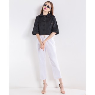 Quần baggy màu trắng J-P Fashion 19005156