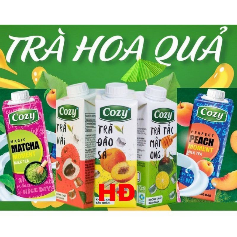 Trà sữa Cozy hộp 225ml