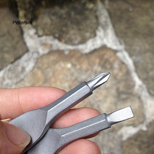 Bộ 2 móc khóa tuốc nơ vít bằng thép đa năng chất lượng cao