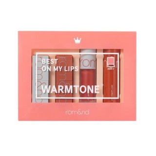 Set 4 Thỏi Son Lì Minisize Romand Best On My Lips Edition