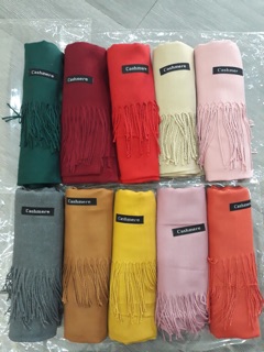 Combo 10 khăn cáhmere(sỉ 35k)