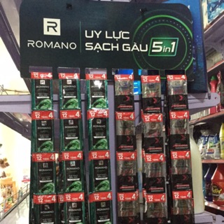 Dầu gội romano dây 12 tặng 4