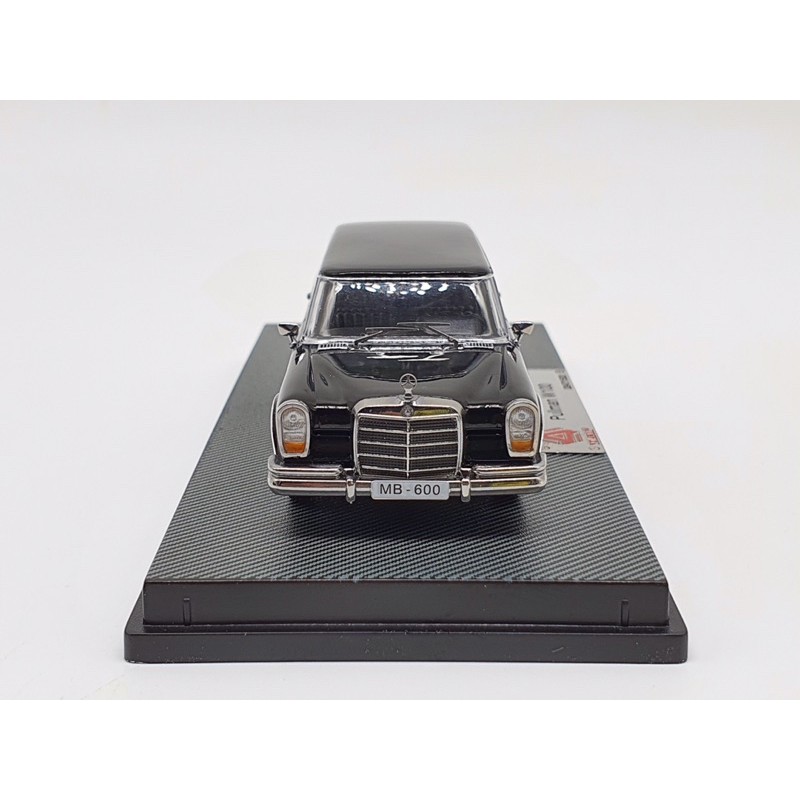 Xe Mô Hình Mercedes-Benz Pullman W100 1:64 YuanLi ( Đen )