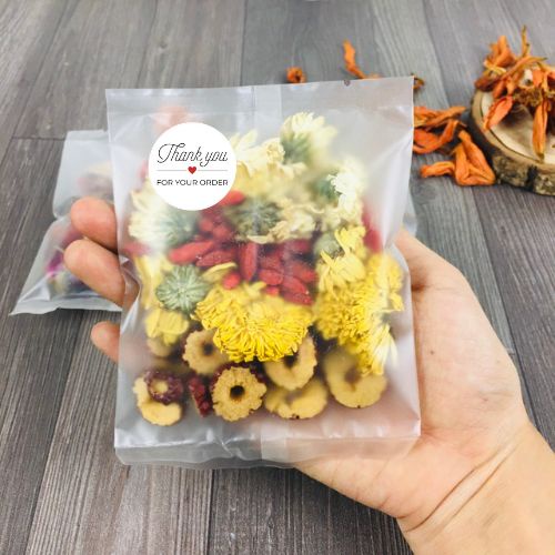 [GÓI LẺ LỚN] Trà hoa thảo dược gói lẻ lớn đẹp như hình nha khách pha được 700ml đến 1lit nước đủ vị