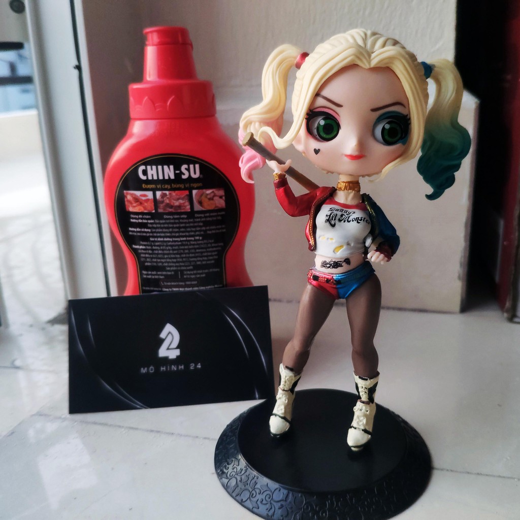 [GIÁ HỦY DIỆT] Mô hình cao cấp Harley Quinn Qposket cao 18cm figure đồ chơi Haley Quin Dc comics Marvel siêu anh hùng