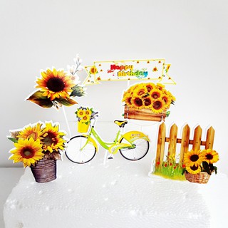 Set giấy hoa hướng dương
