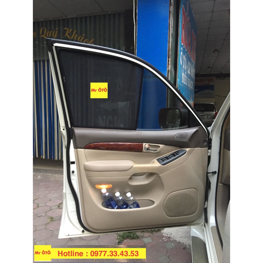 Rèm Che Nắng  Xe Toyota Land Cruiser Prado 2006-2010 chống UV Hàng Loại 1 MR.ÔTÔ -Bảo Hành 2 Năm