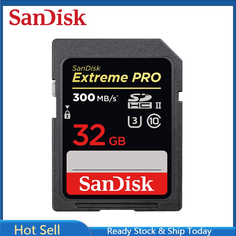 Thẻ Nhớ SanDisk 32GB 64GB 128GB 256GB SDXC Extreme PRO 300MB / s ...