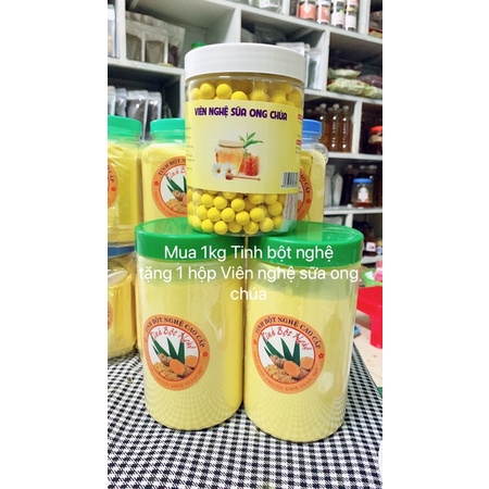 Tinh bột nghệ nhà làm 500g