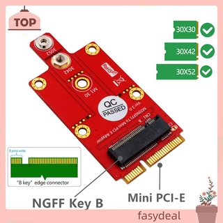 (Fas) Adapter M.2 Key B Sang Mini Pcie Adapter Ngff Sang Mini Pci Express For 3g 4g 5g Module