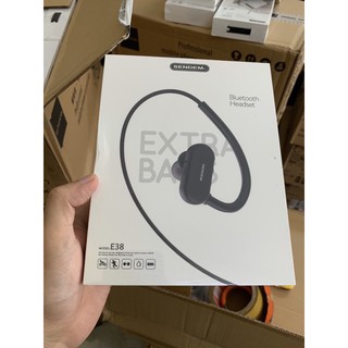 Tai Nghe thể thao kim loại Bluetooth SENDEM E38 - chống nước - pin trâu - Hàng cao cấp -BH 12TH