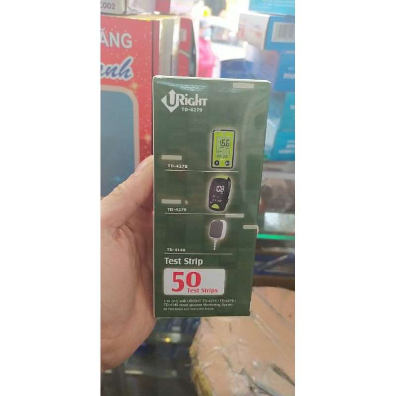 Que đo đường huyết Uright TD-4279 (H50 que)