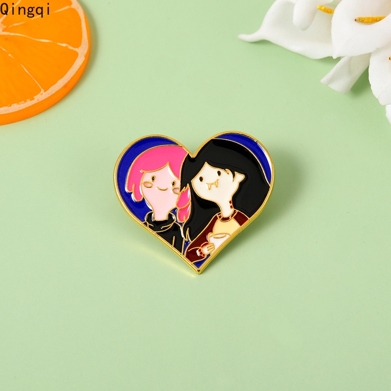 Ghim cài áo Miss Zoe tráng men họa tiết công chúa bong bóng hoạt hình vui nhộn dành cho bạn bè người hâm mộ